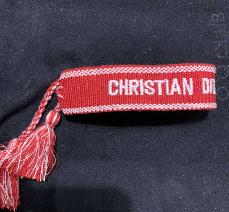 Christian Dior оригинална текстилна гривна