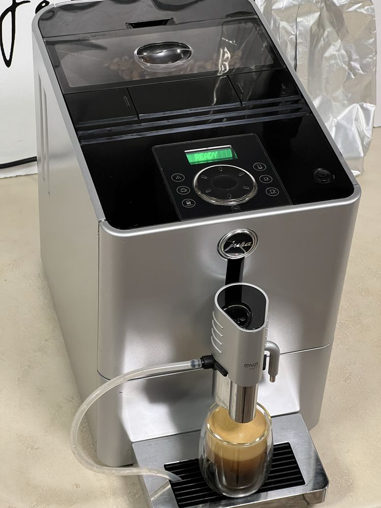 Кафемашина кафе автомат jura ena micro 9 с гаранция
