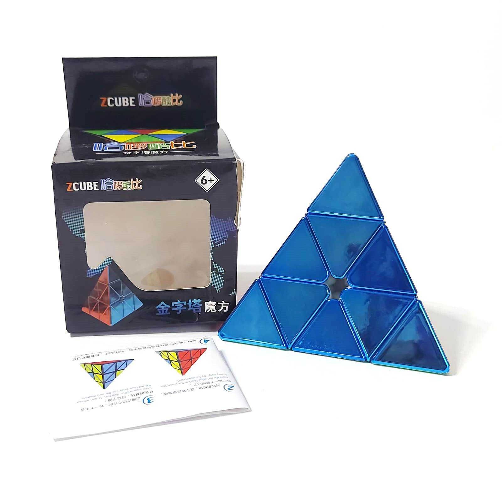 Пирамидка головоломка Z-cube Metallic Pyraminx Magnetic 51592