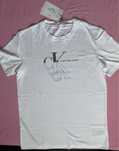 Бяла Тениска Calvin Klein памук CK