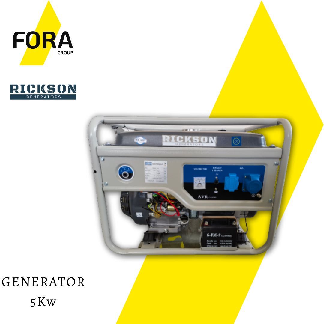 Генератор бензиновый RICKSON  (3-7.5kw) от Fora Group