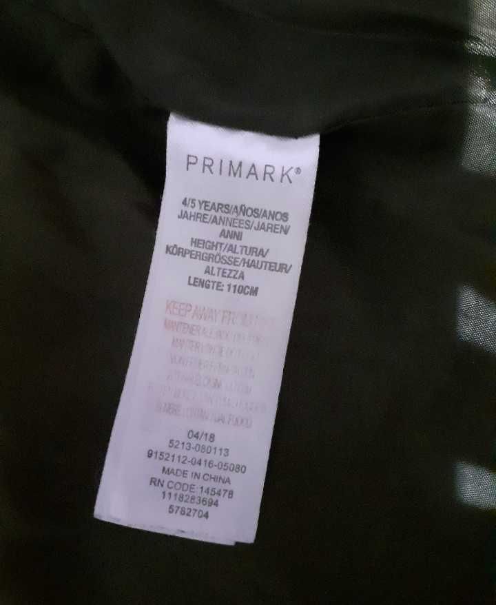 Geaca de iarna Primark fetita măr.110