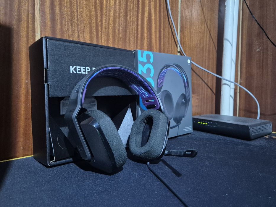 Logitech G335 - Геймърски слушалки в гаранция