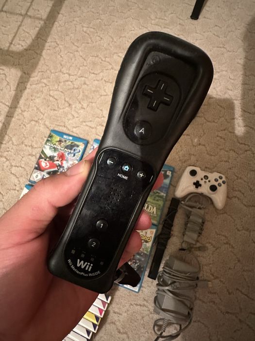 Consola Wii U completa (Zelda, Mario, etc.) + jocuriile Wii