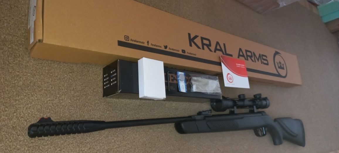 Крал Армс /Kral arms/ въздушна пушка 5.5 мм
