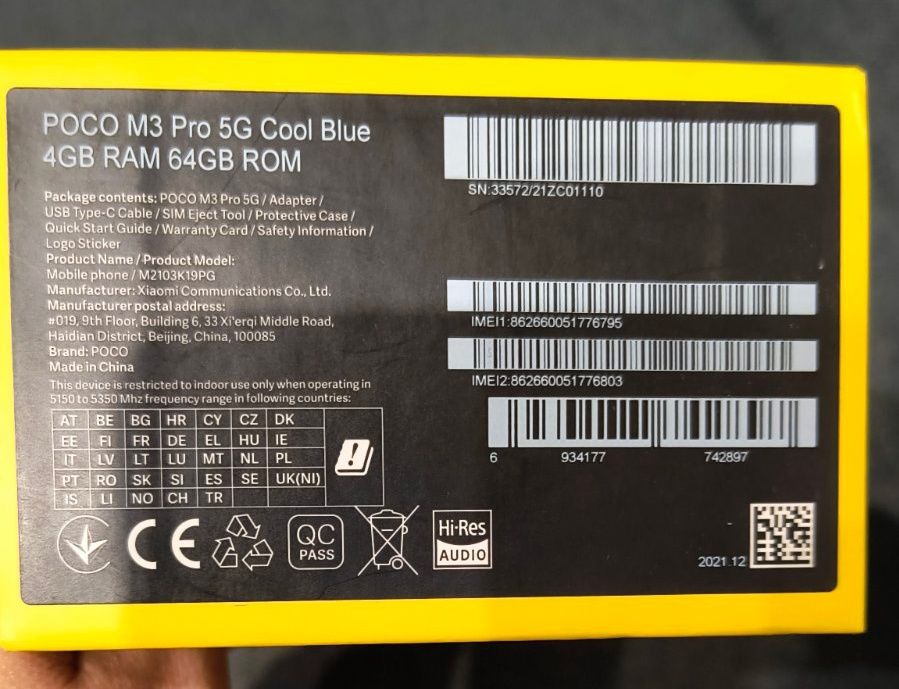 Смартфон POCO M3 PRO