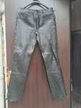 Geaca polo și pantaloni de piele
