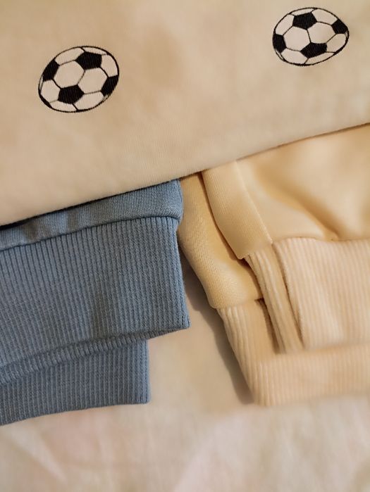 6 долнища 6 блузи с дълъг ръкав 104 рр