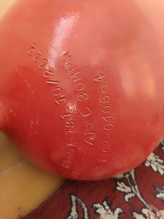 Газ балон метан 65