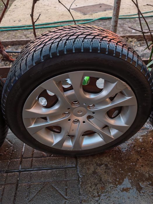 Cauciucuri+jante Nokian Snowproof p 225 50 r17 runflat- bmw