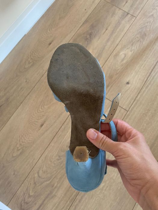 Sandale piele naturala cu talpa de dans