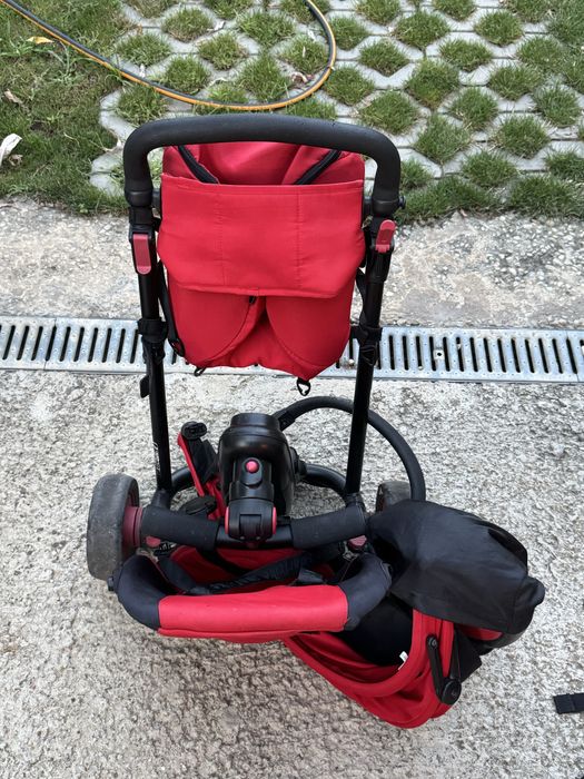 Tricicleta ultrapliabila Qplay Nova Niello Rosu