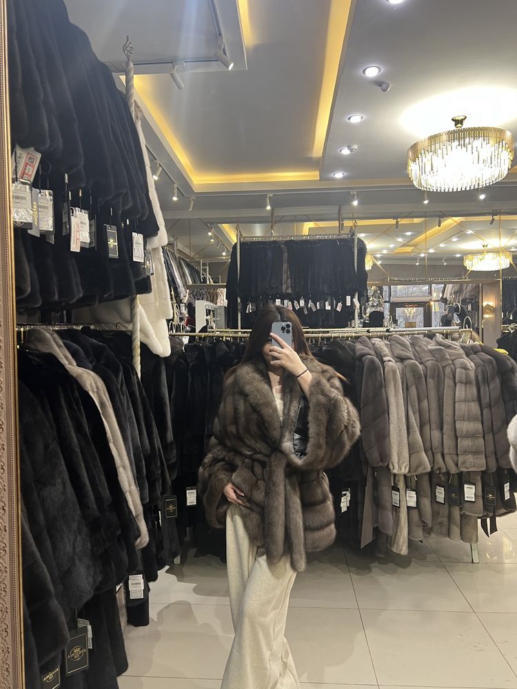 Продаю шубу мех соболь