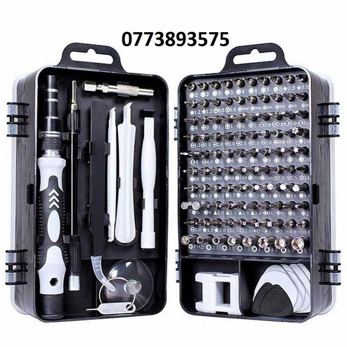 Set reparatie telefon trusa 117 ustensile laptop tableta surubelnite
