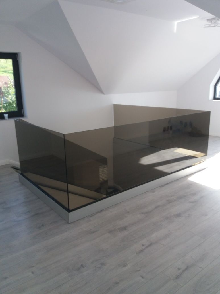 Terase sticla, cabine dus, balustrade
