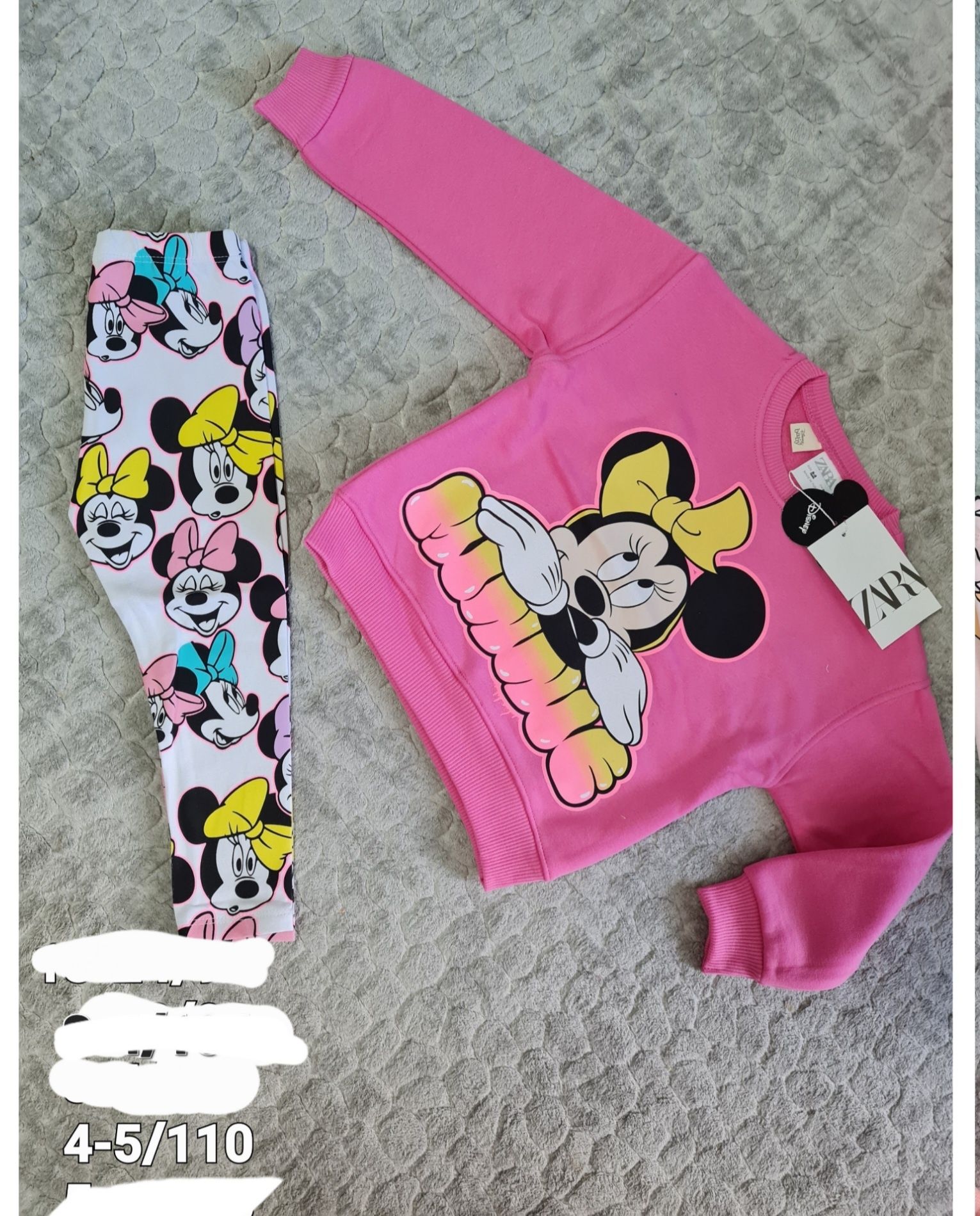 Детски екип анцуг за момиче Zara 1,2,3,4,5,6 7 години
