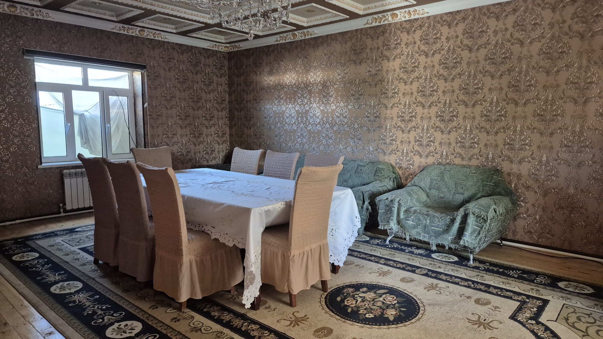 Дача аренда кибрайда басен сауна тапчан 3та спалний 1та зал вайфай бор