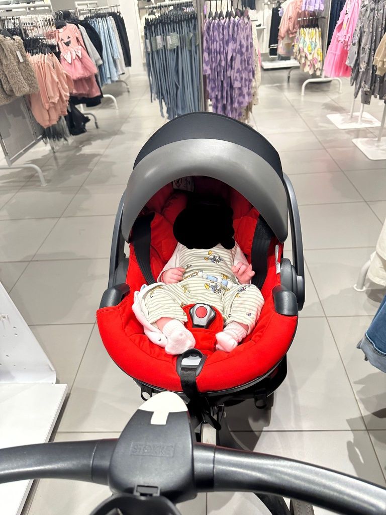 Carucior Stokke V5 Rosu