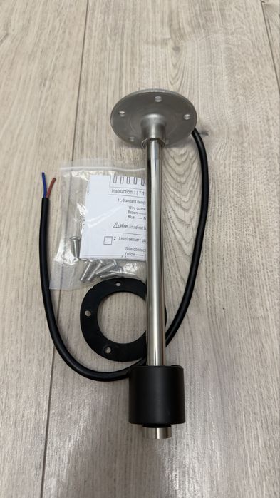 Senzor nivel apa/combustibil - 225 mm, 0-190 ohm, 24W