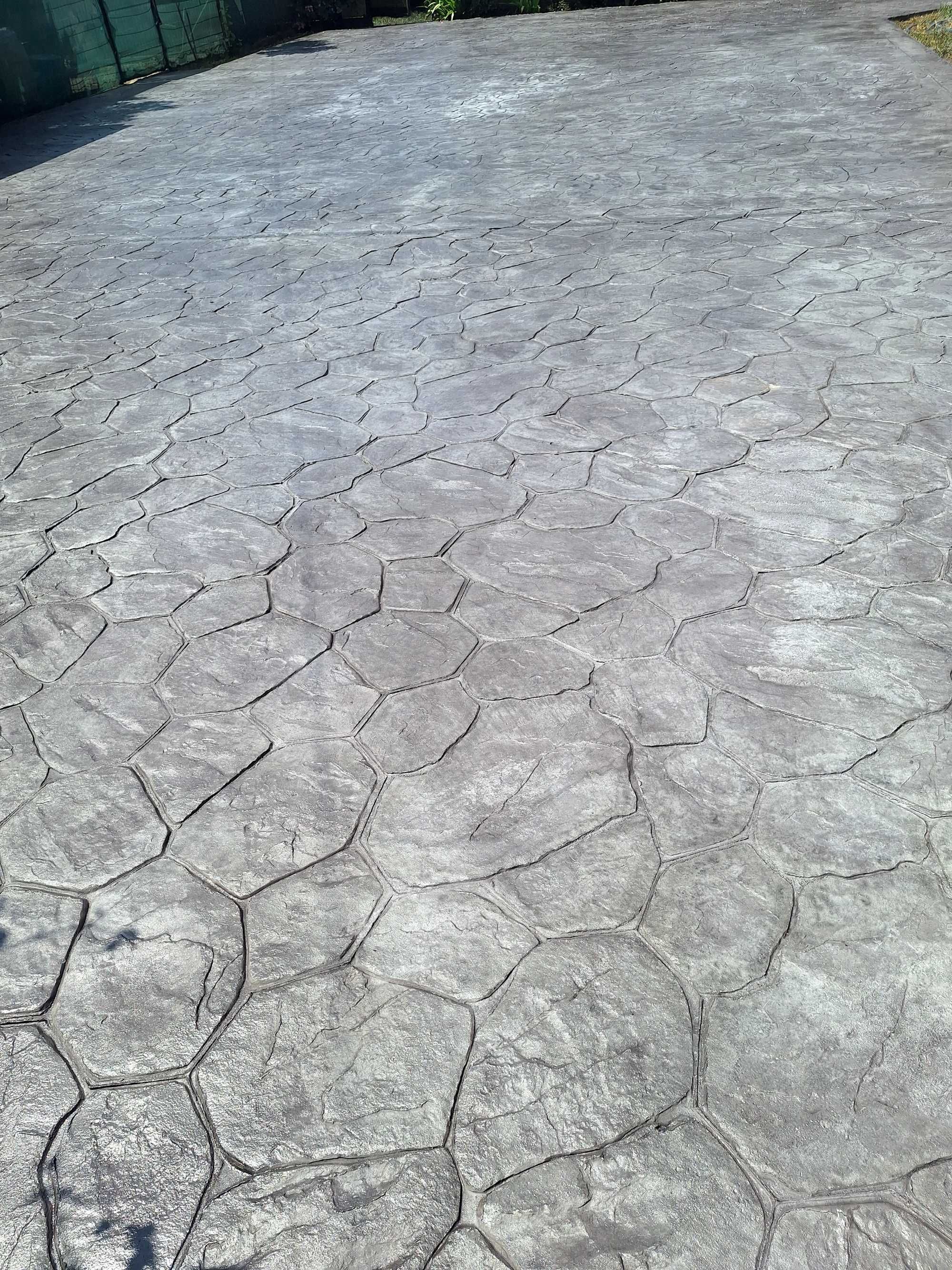 Beton amprentat si elicopterizat