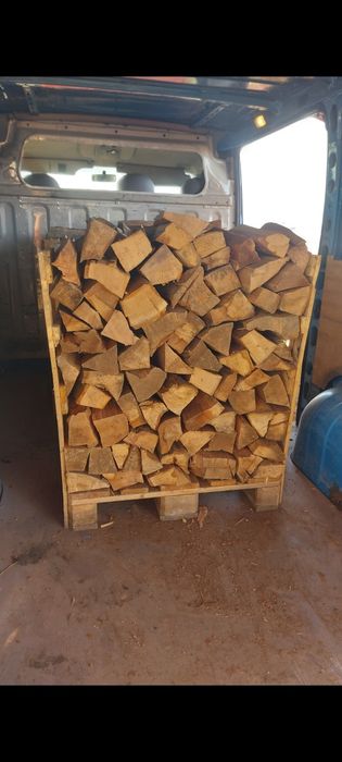 Vind Lemne Uscate Stejar Fag Paletat