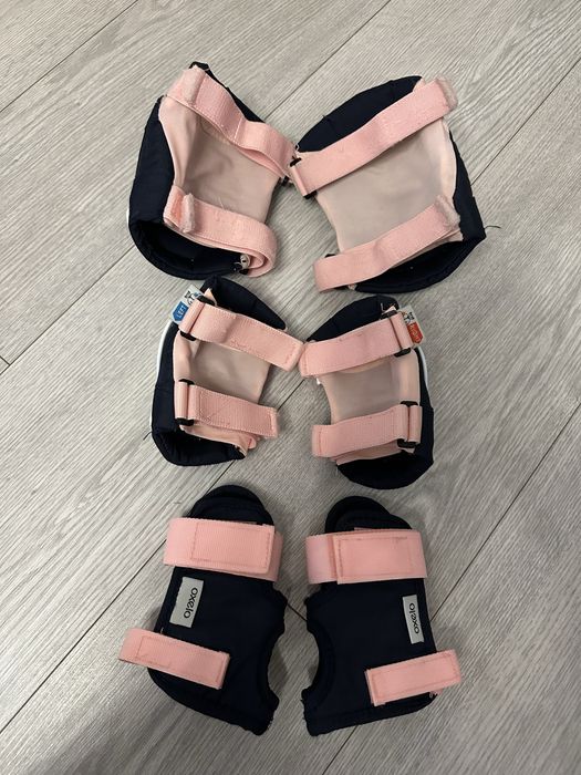 Set 3 perechi protectii Play Roz Copii