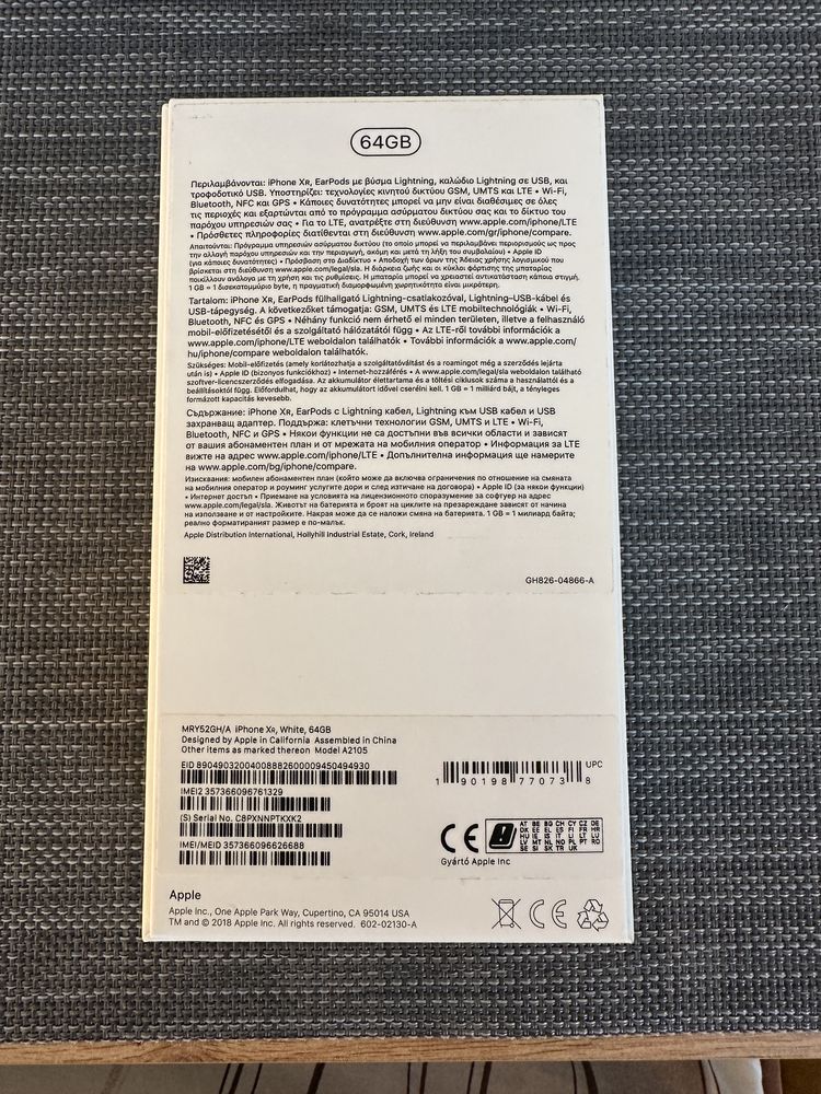 IPhone 10XR 64gb