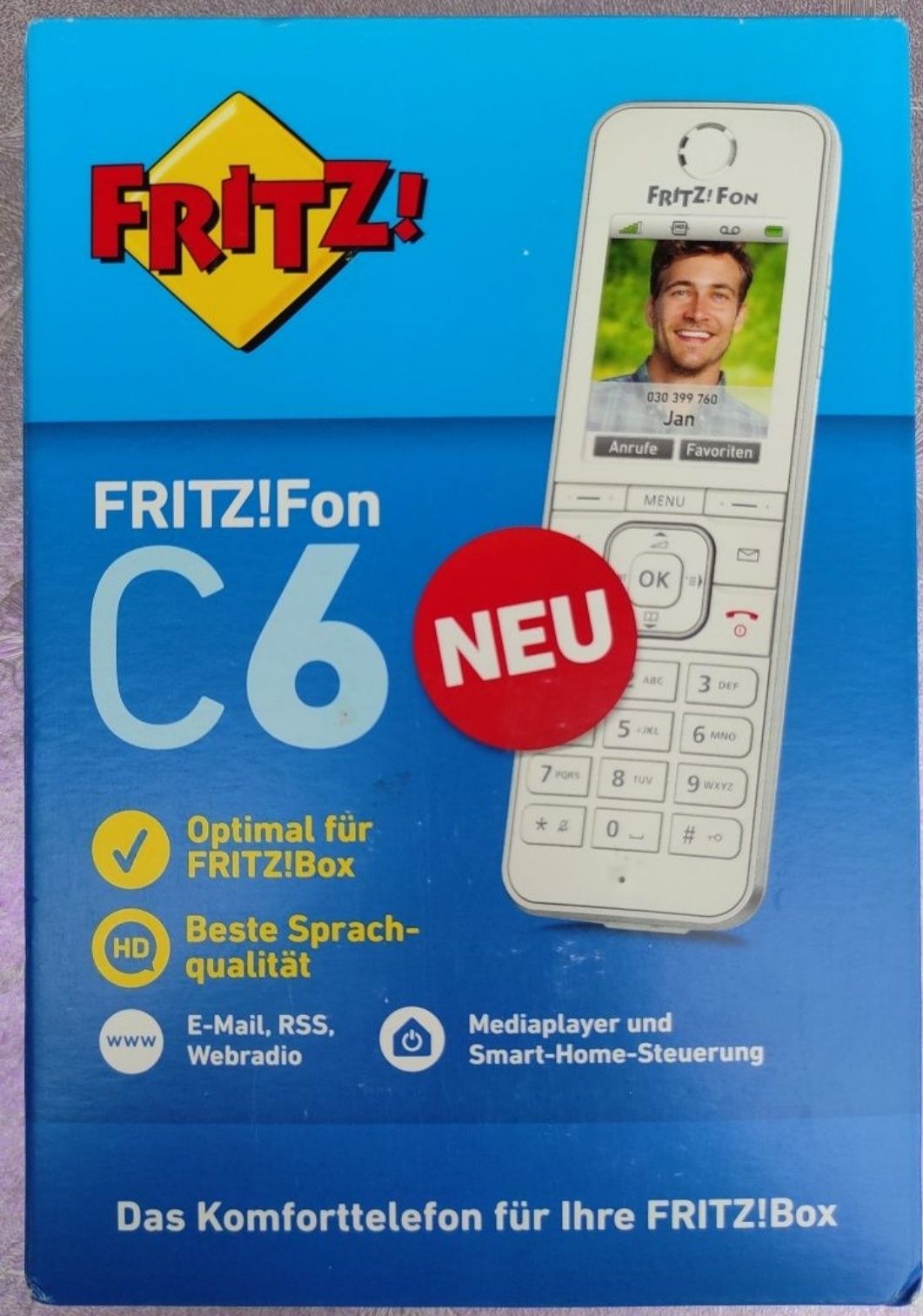 Telefon AVM Fritz!Fon C6 DECT Comfort