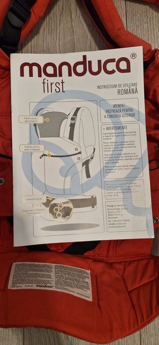 Port bebe (marsupiu) Manduca, in stare foarte buna