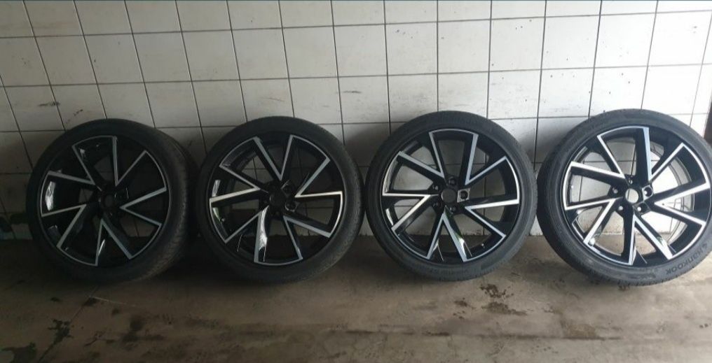 Jante aliaj R19 Skoda Superb + Anvelope vara Hankook 235/40/R19