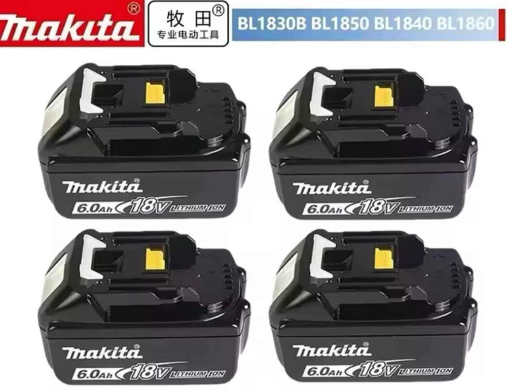 Акумулаторни батерии Makita BL1860B  Напрежение: 18V 6.0 Ah Макита