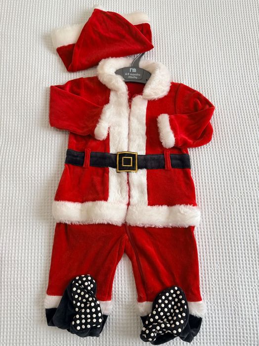 Коледен костюм 6-9 месеца mother care