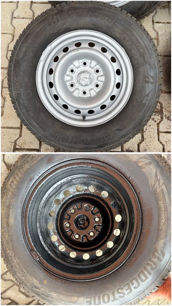 Комплект 4 броя гуми с джанти 16 цола за Mitsubishi L200