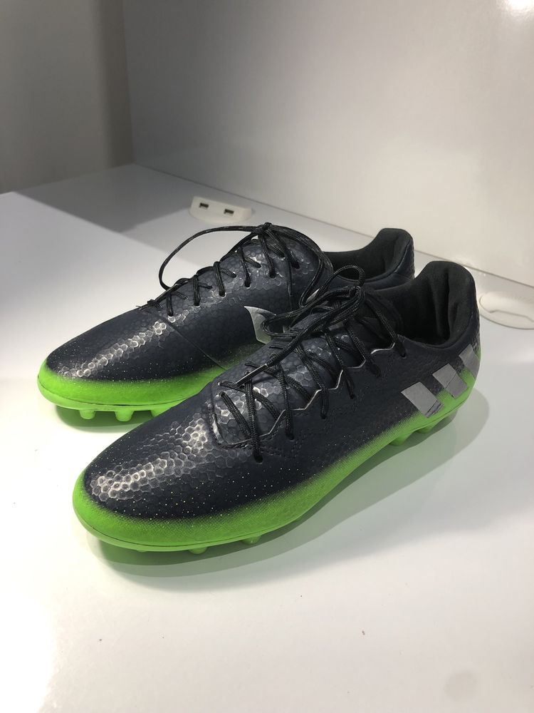 Футболни обувки (Adidas MESSI 16.3 black/green).