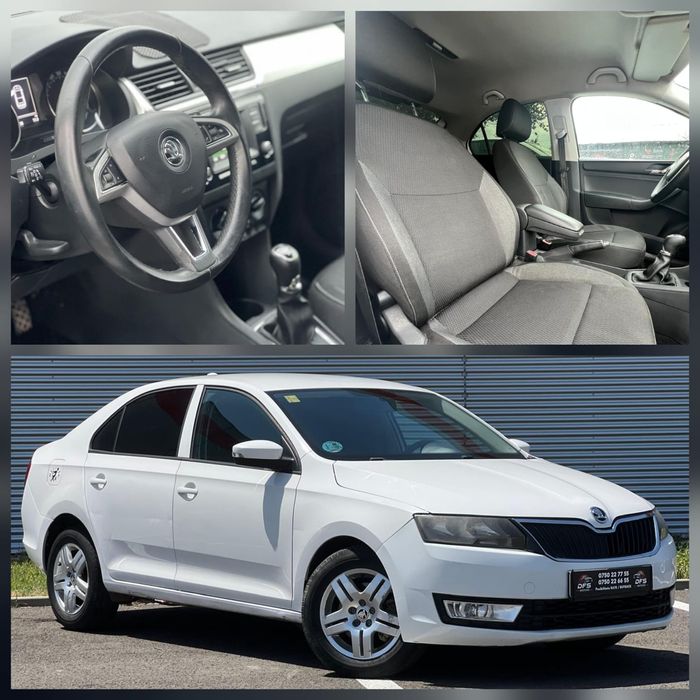 Vand Skoda Rapid diesel * LED * 2016 impecabila - 2 chei - urgent