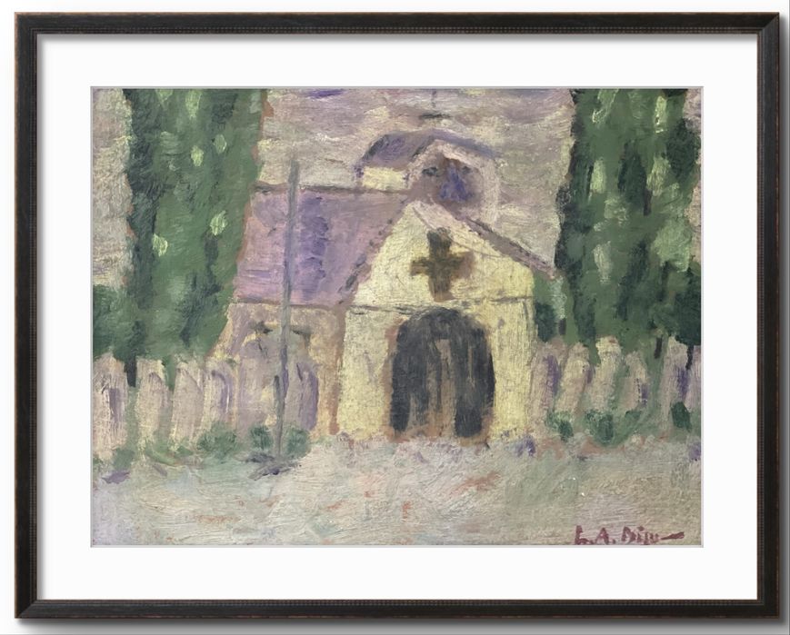 Pictura veche Romaneasca L.A.Biju