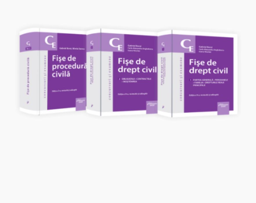 Fise de drept civil si de procedura civila.