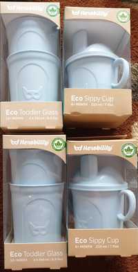 Paharul Eco Toddler si cana Eco Sippy herobility