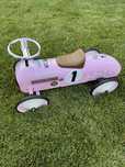 Masinuta Ride on metalica vintage roz