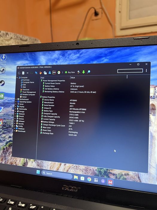 Vand Laptop Acer Extensa 15