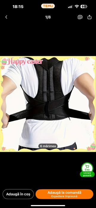 Corset pentru spate
