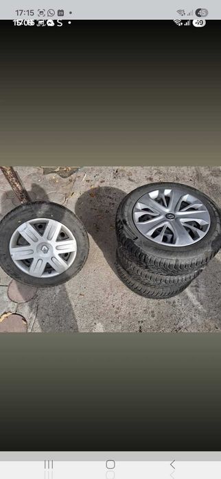 Vand jante + cauciucuri clio 4