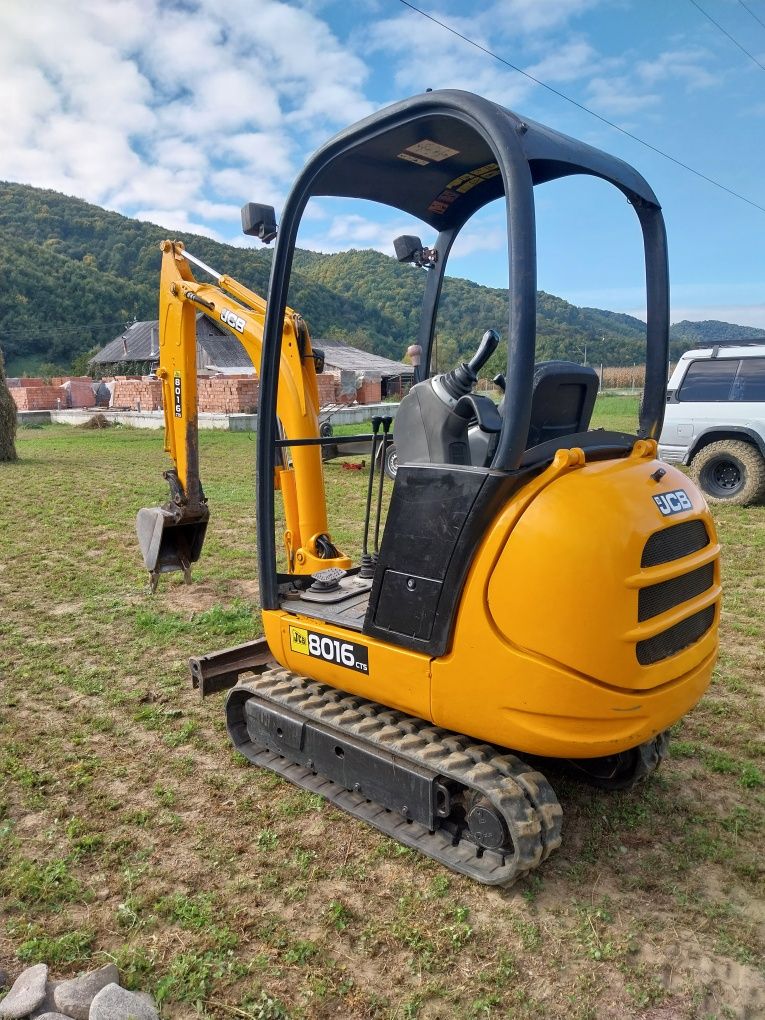 Miniexcavator jcb, 8016 1.6 tone