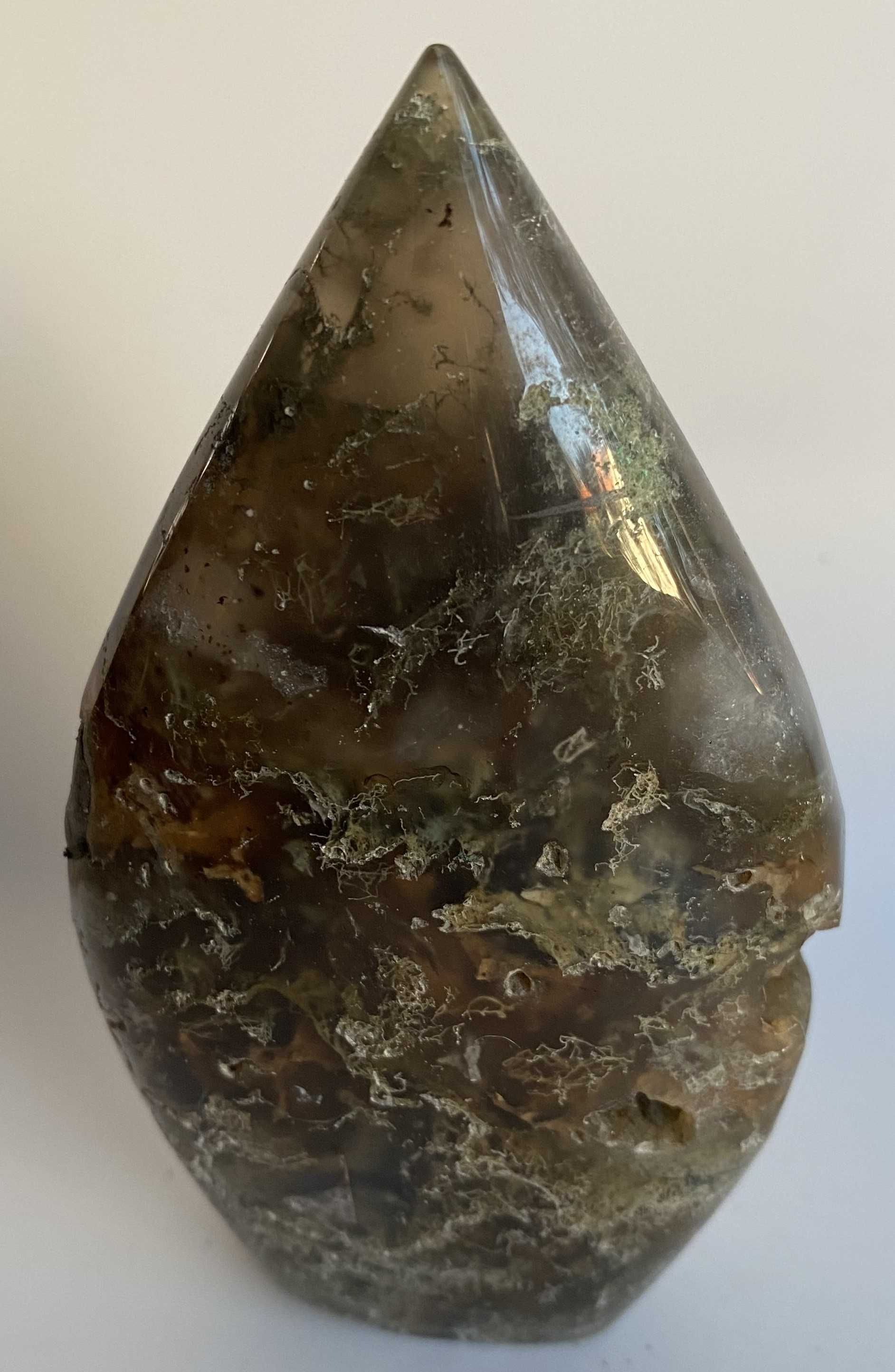 Cristale/Minerale - Agata Muschi - sculptura piatra semipretioasa
