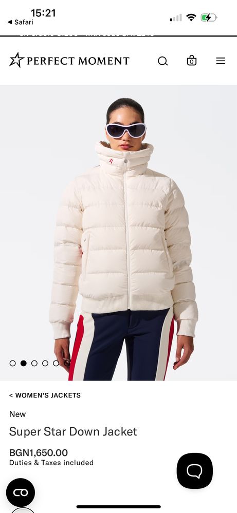 Perfect Moment S-M дамско ски яке Ski jacket