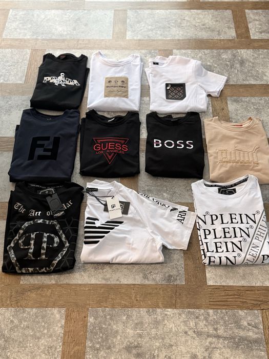 Маркови тениски Prada, Fendi, Boss, Puma, Guess