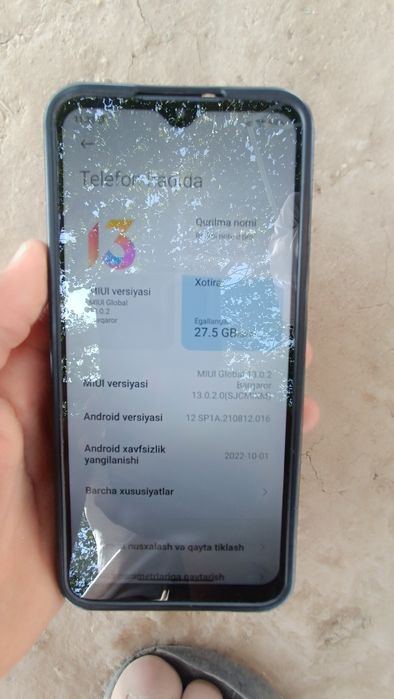 Redmi 9 sotiladi xotira 32/3 ekran bir Marta almashgan kami bor