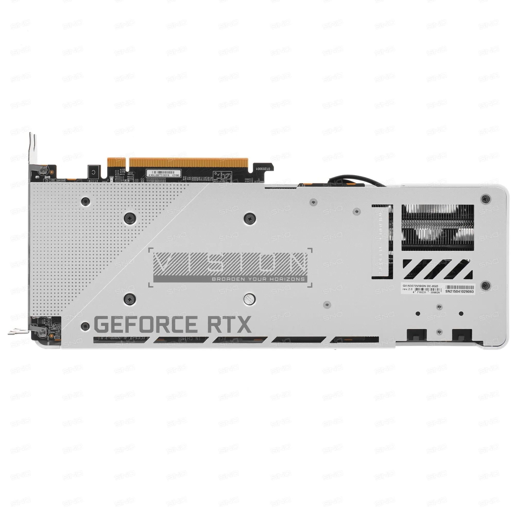 Gigabyte VISION RTX 3070 8gb