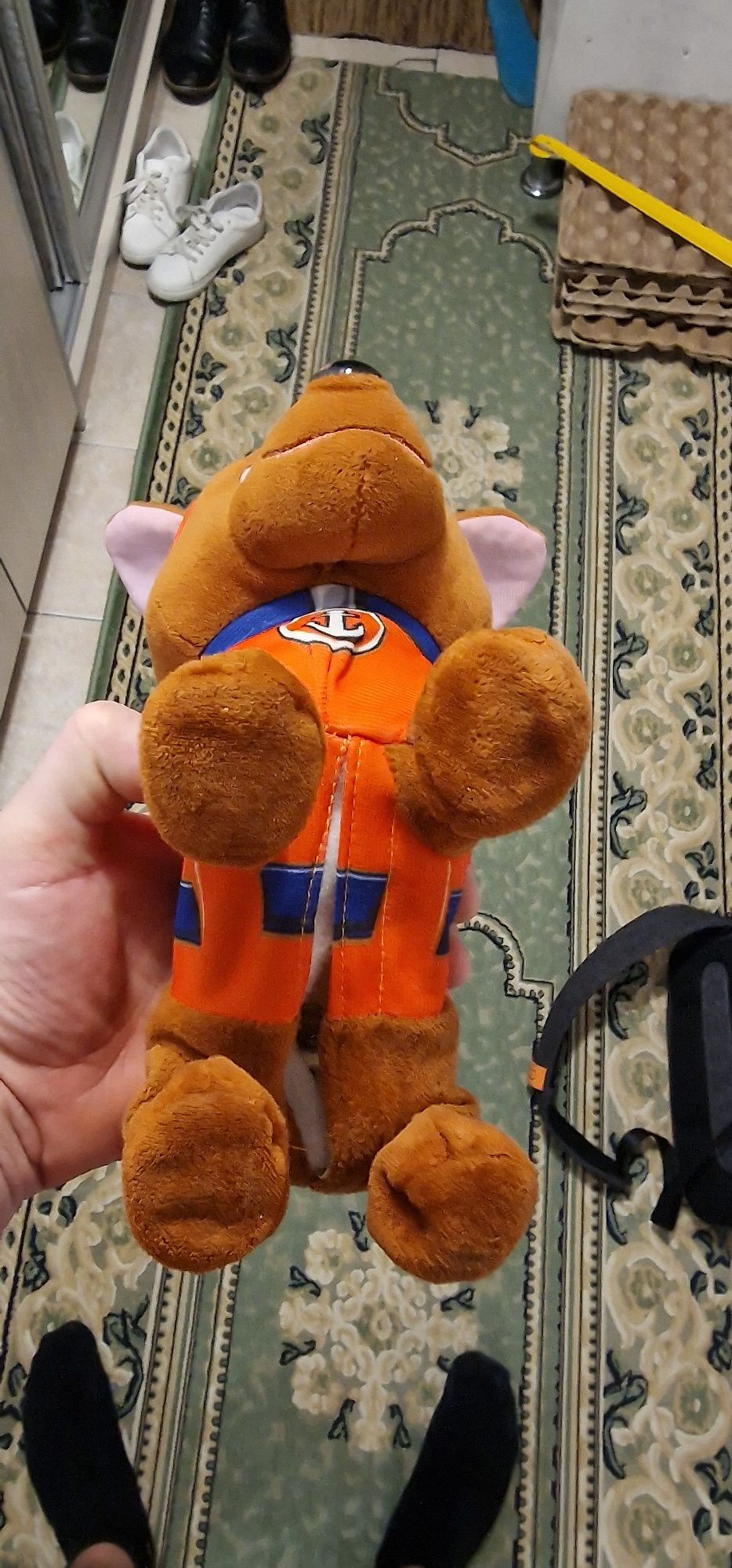 Зума щенячий патруль 22х21см Оранжевый, плюшевая игрушка
