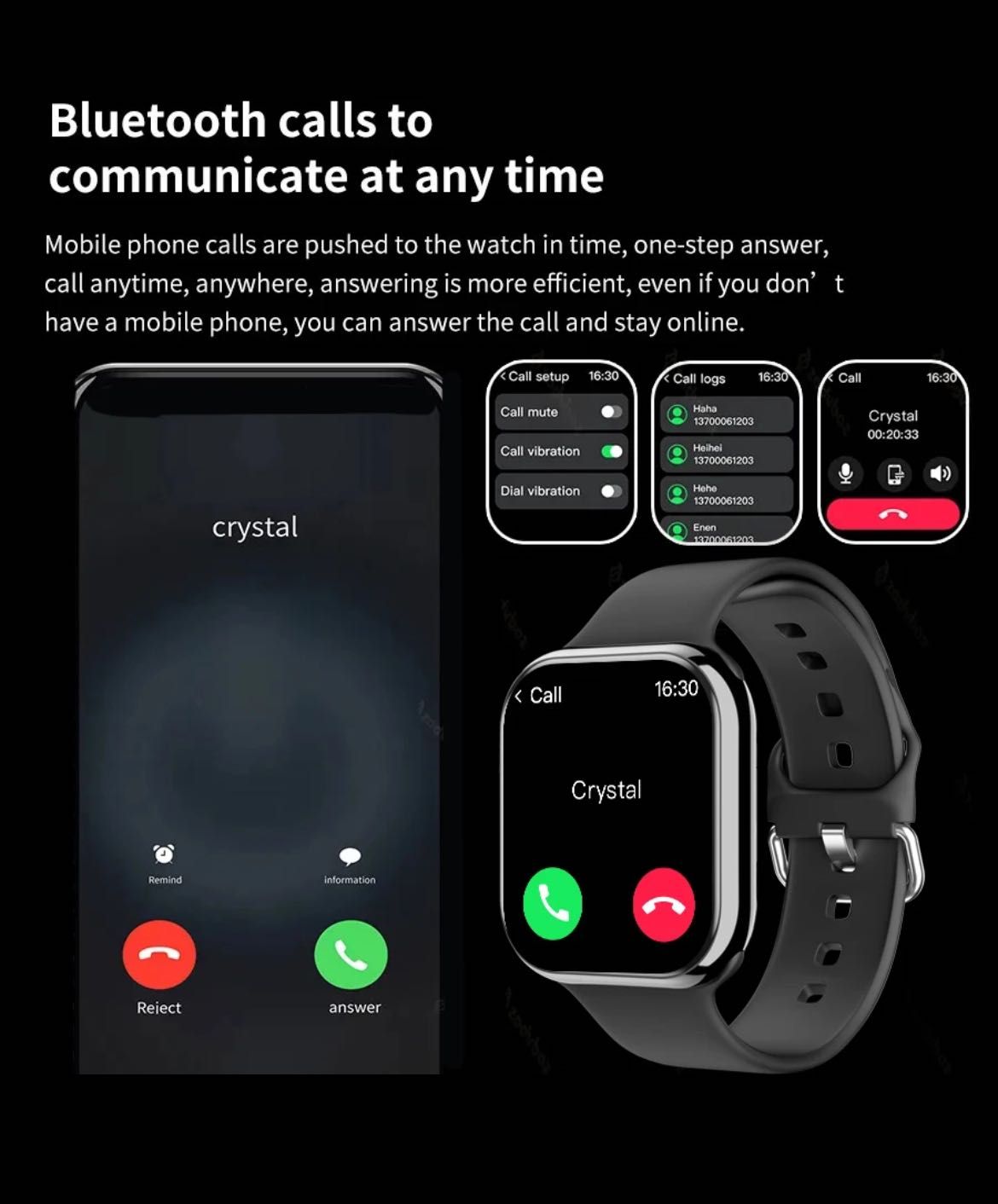 Смарт часовник, smart watch 8